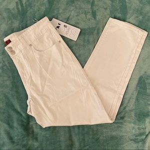 Sky Jeans Denim White Classic Straight Leg